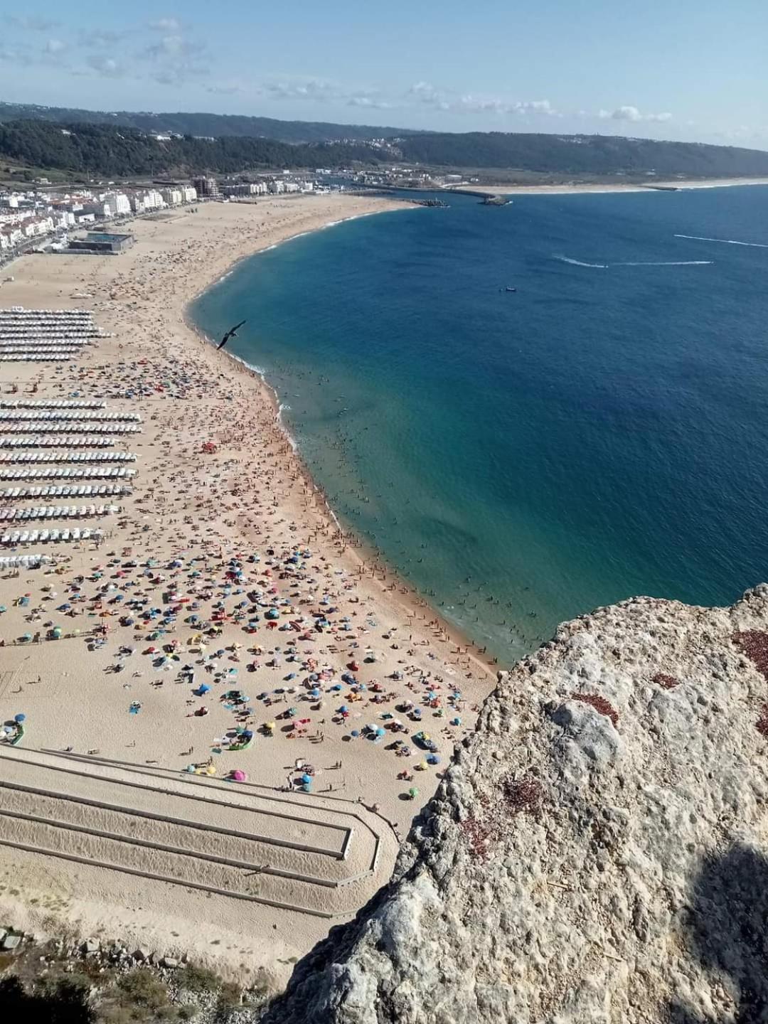 Elegant Sea View Apartment Nazaré Zewnętrze zdjęcie